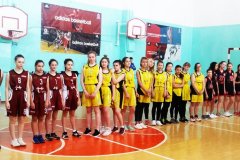 Баскетбол. Региональный турнир среди девушек.